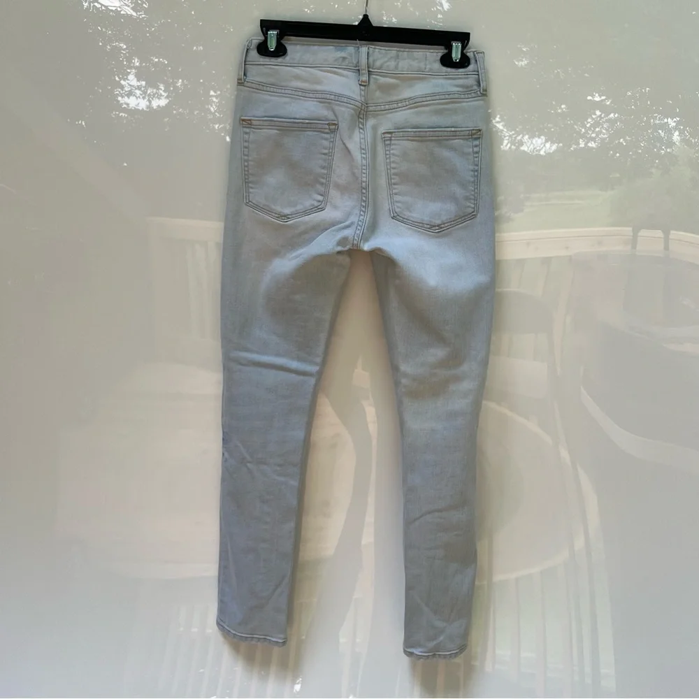 GAP Women’s Light Wash Always Skinny High Rise Jeans Size 24 Regular - Picture 5 of 10